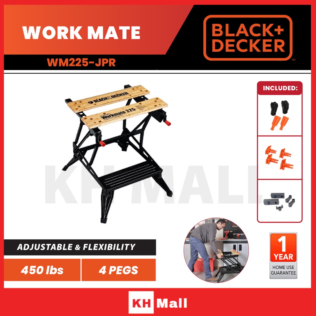 BLACK & DECKER WM225 Work Mate Work Bench Work Station Working Table ...