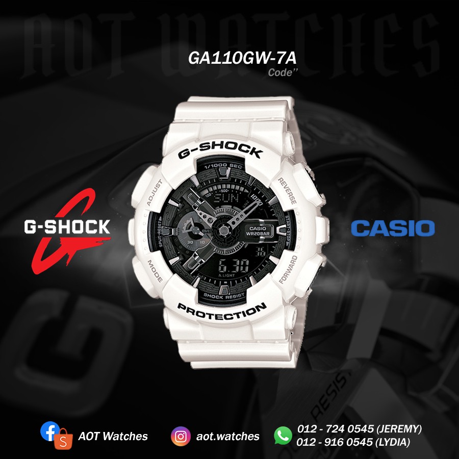 G hot sale shock putih