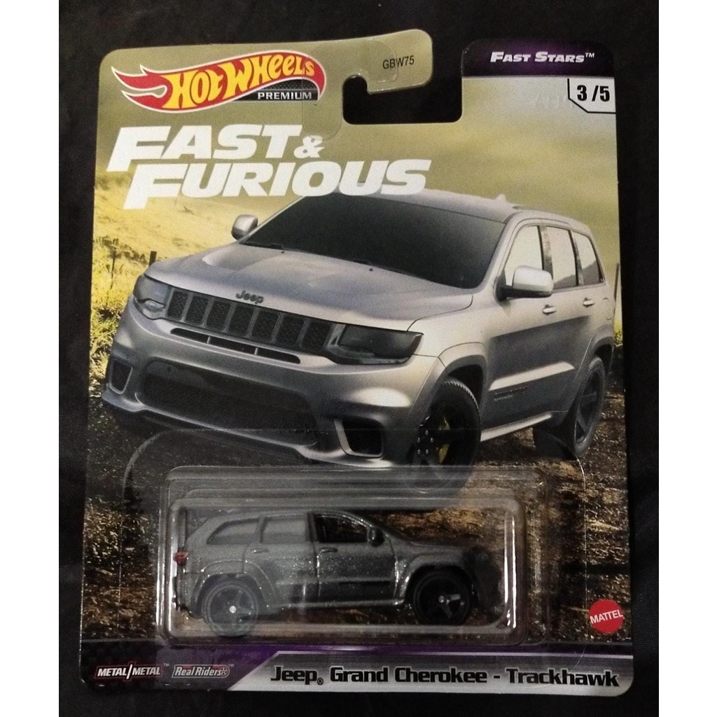 Hot WHEELS FAST AND FURIOUS JEEP GRAND CHEROKEETRACKHAWK Shopee Malaysia