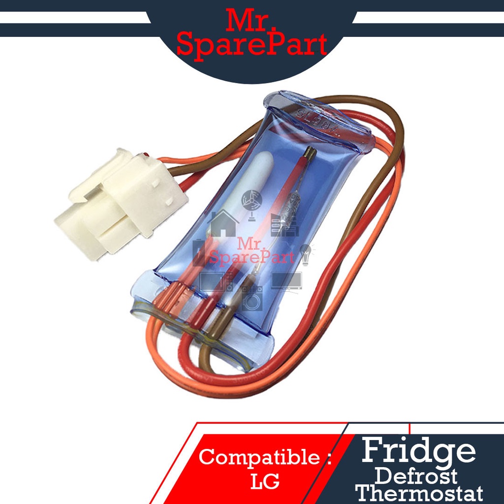 WR50X10065 Refrigerator Defrost Thermostat For GE Sierra