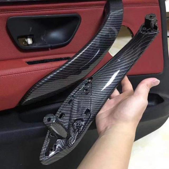 BMW 3 series RHD F30 E90 F10 F16 E70 E71 RHD Inner door handle cover sticky door handle replace