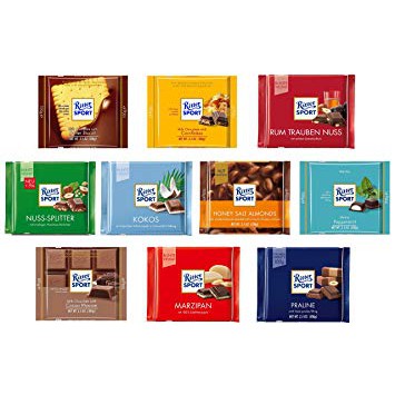 RITTER SPORT ALL FLAVOUR 100g | Shopee Malaysia