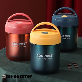 BIGSPOON 2-Layer Keep Warm Lunch Box Thermos Lunch Container Insulated Food  Flask Bekas Makanan Tahan