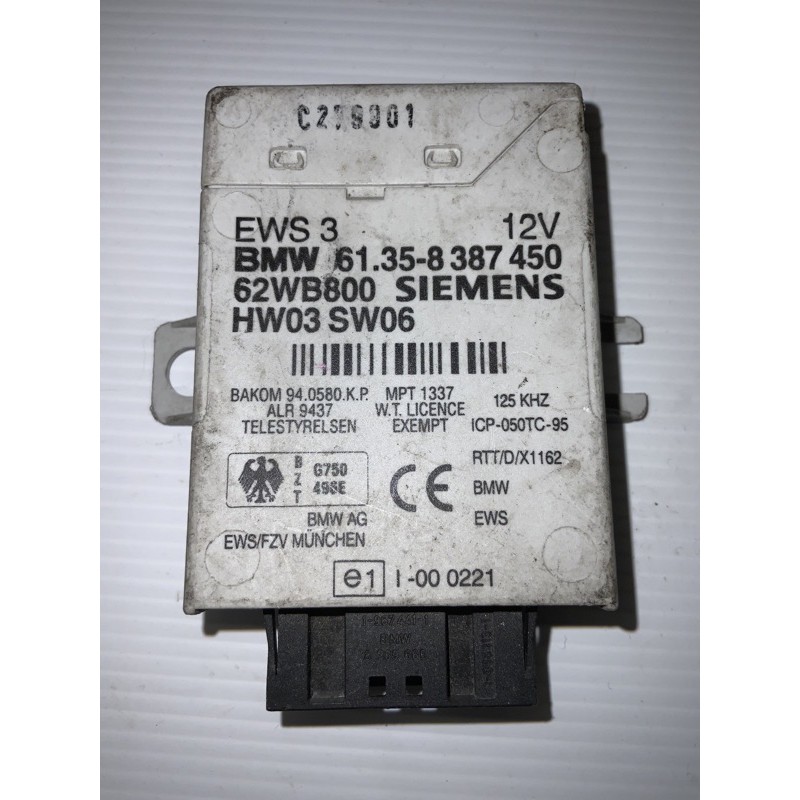 BMW E46 EWS3 CONTROL UNIT 8387450 | Shopee Malaysia