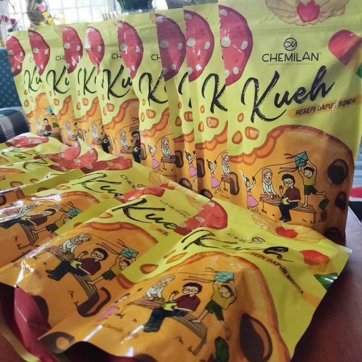 CHEMILAN Aneka Kueh | RED VELVET | OAT & RAISIN | CHOC CHIPS | SIPUT ...
