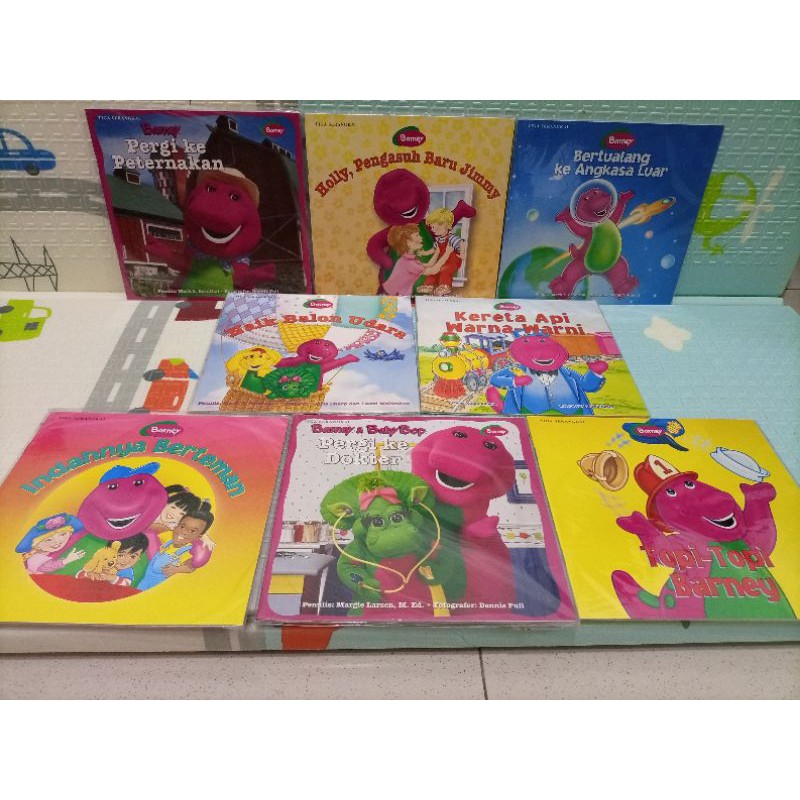 Children's Story Book Barney Fairy Tale Three Full Color Series 