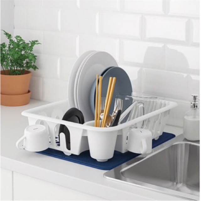 Ikea Flundra Dish Drainer Dish Drying Rack Rak Pengering Pinggan Shopee Malaysia