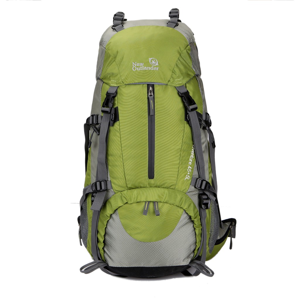 New Outlander 50L Travel Hiking Camping Outdoor Backpack Lightweight Water Resistant Rucksack Shopee Malaysia