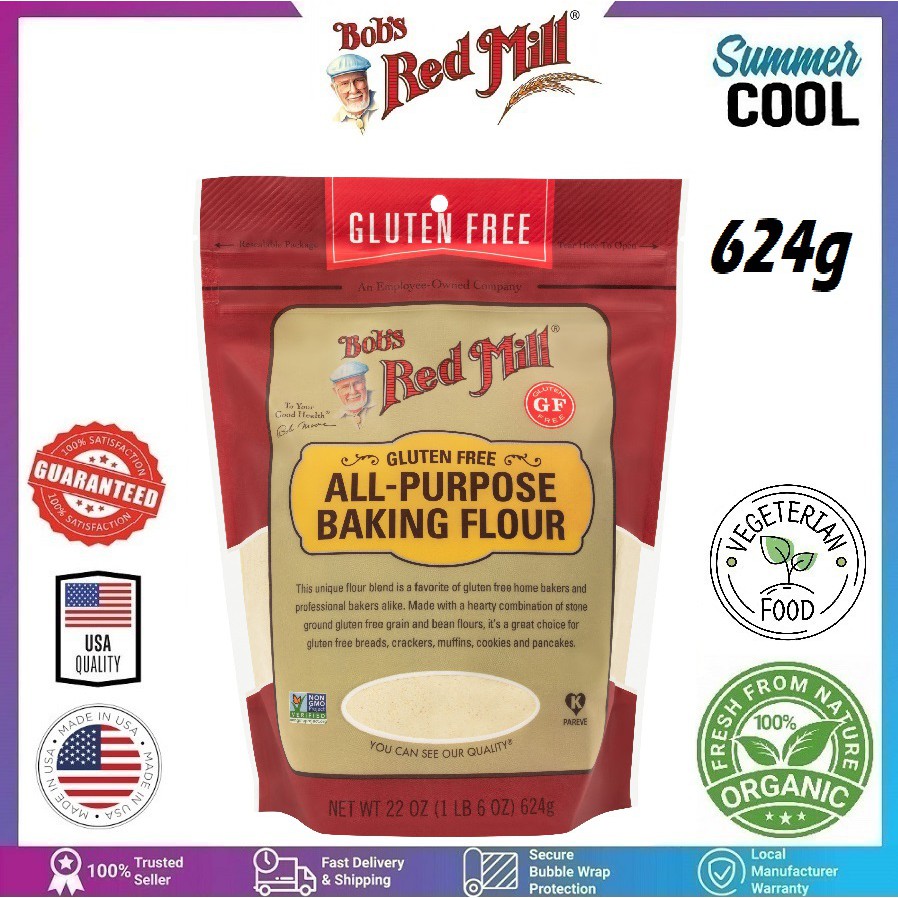 Bob's Red Mill) Gluten Free All Purpose Baking Flour 无麸质通用