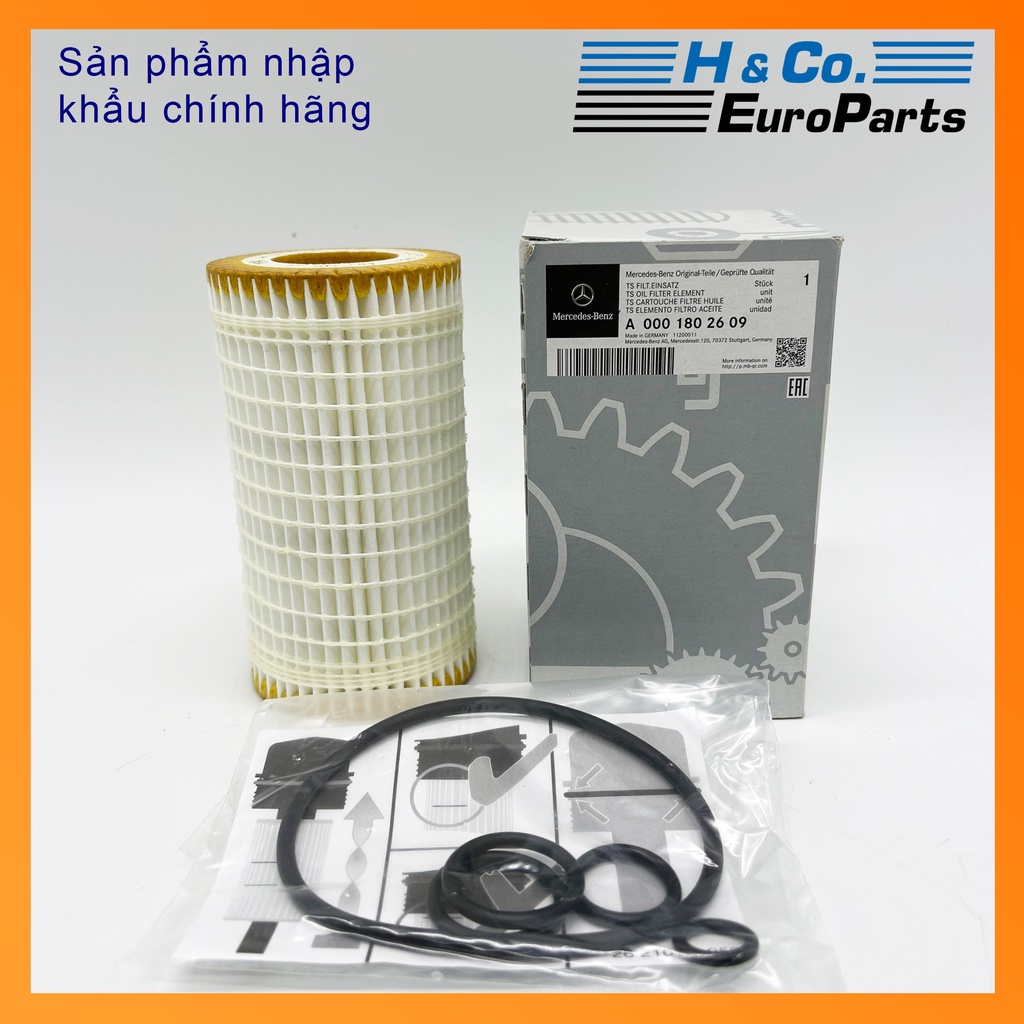 Oil filter for Mercedes CClass (W202/W203/W204), EClass (W211/W212