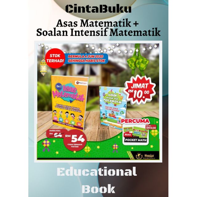 Kombo Buku Asas Matematik Dan Soalan Intensif Asas Matematik (percuma ...