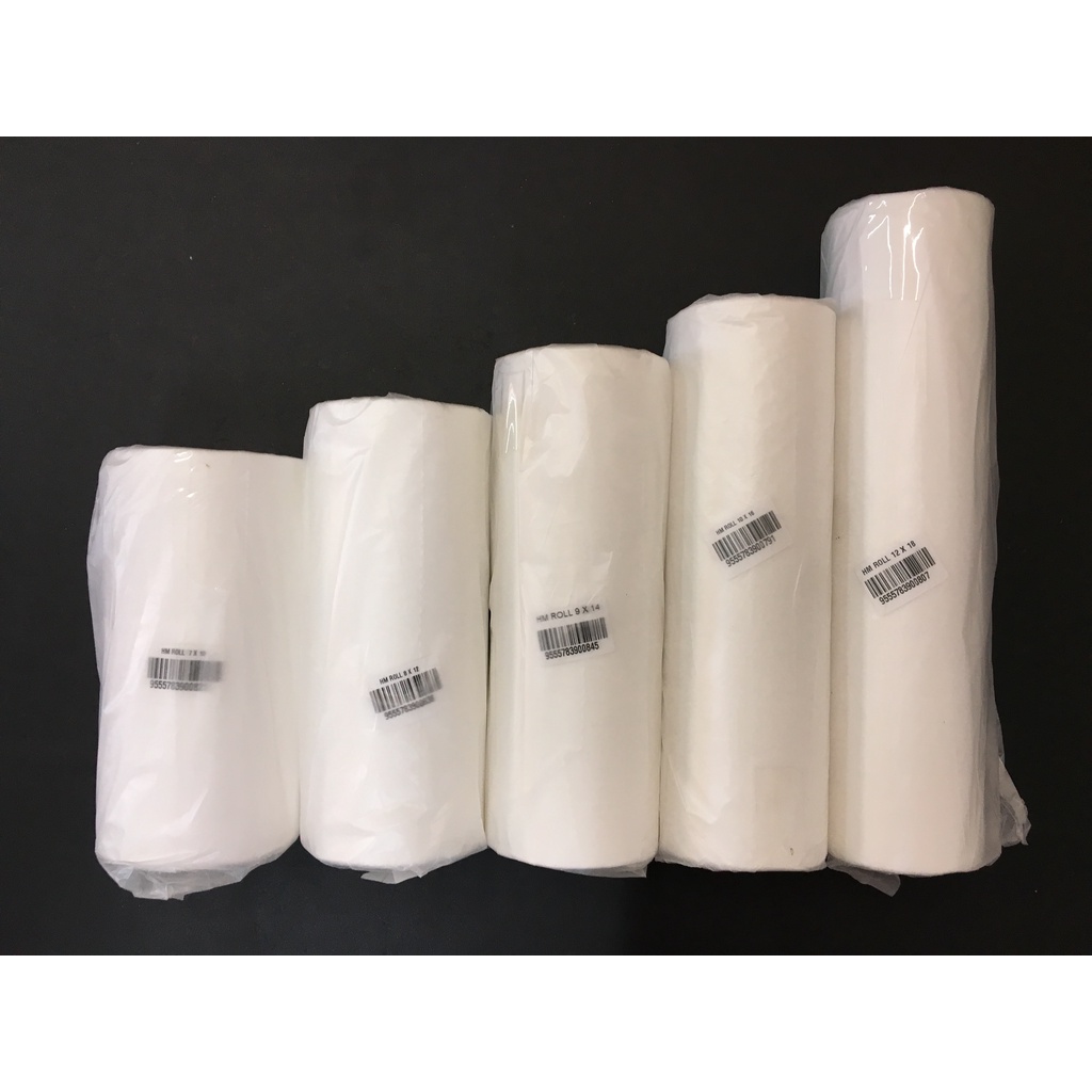 HM ROLL (1 KG+/-)/ PLASTIC BAG IN ROLL/ PLASTIC GULUNG HM/ FOOD STORAGE ...