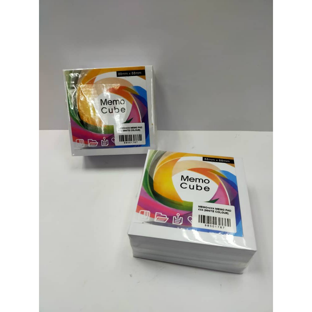 Memo Cube Paper 4" X 4" 450's+ Shopee Malaysia