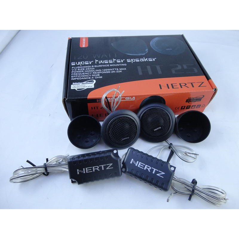 Hertz HT-25 Tweeter Set 120Watt | Shopee Malaysia