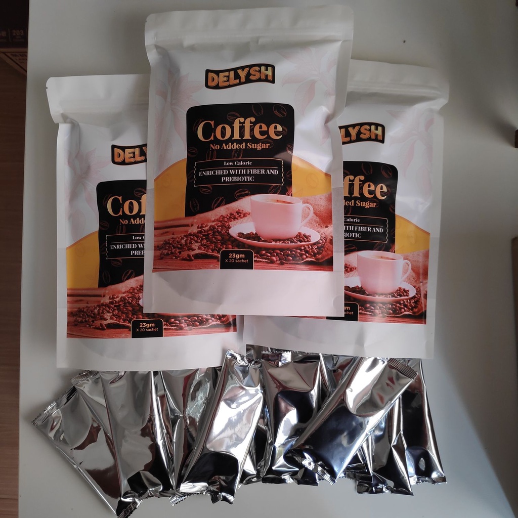 Daifi Kopi (Delysh) Sedap Walau Tanpa Tambahan Gula, Rendah Kalori