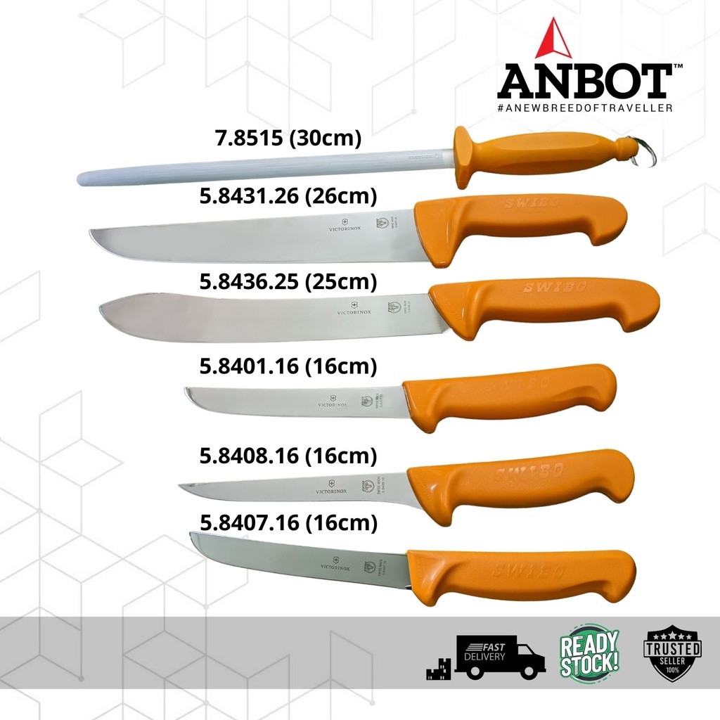 VICTORINOX Swibo Knife (7.8516 / 5.8431.26 / 5.8436.25 / 5.8401.16 / 5. ...