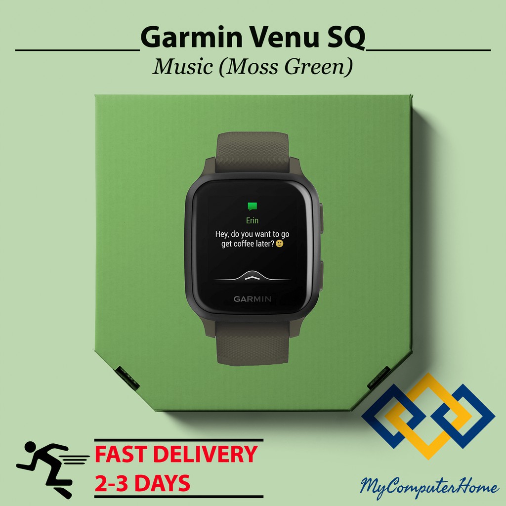 Moss Slate Garmin Venu Amazon Music Garmin Venu SQ Garmin Venu SQ