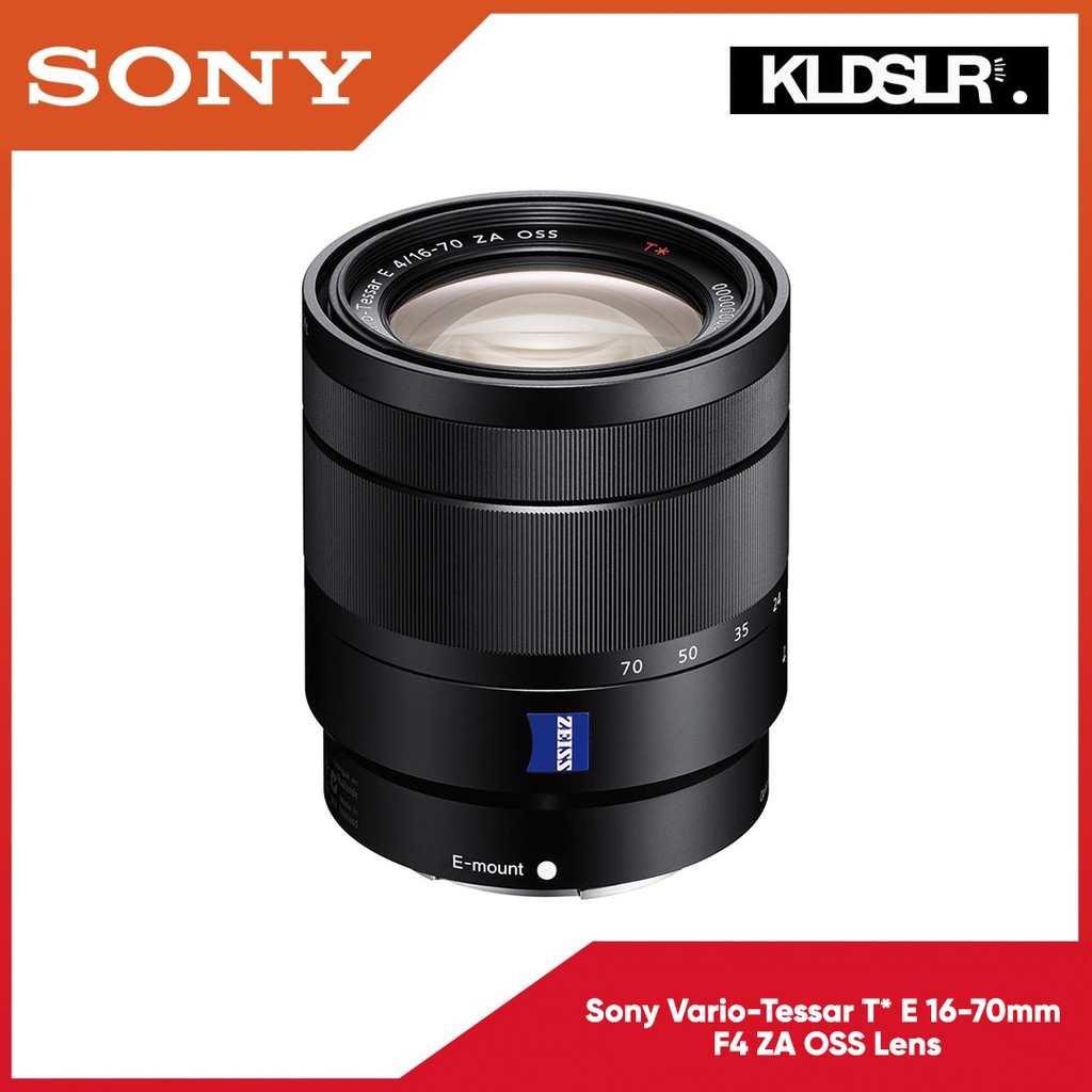 Sony Vario-Tessar T* E 16-70mm f/4 ZA OSS Lens (Sony Malaysia