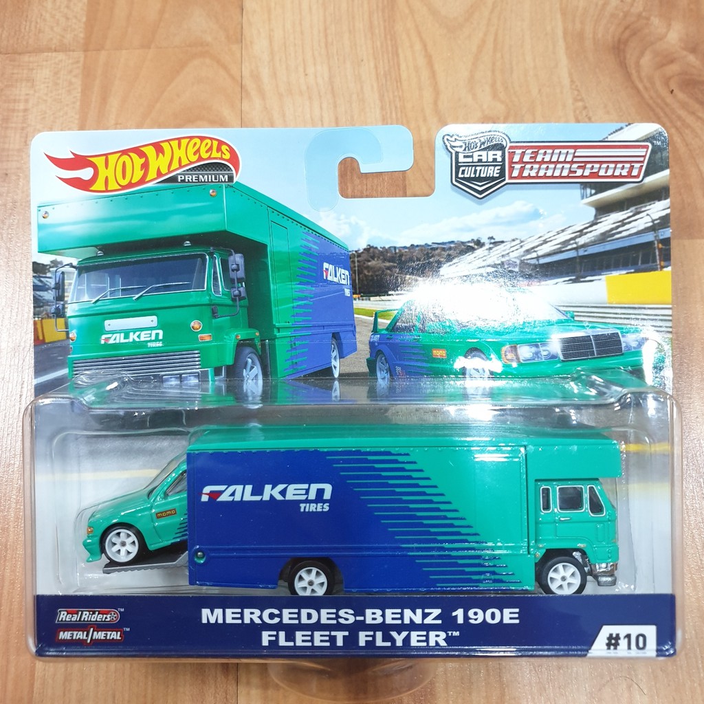 Hot Wheels Team Transport Mercedes Benz 190e Fleet Flyer Shopee Malaysia 4838