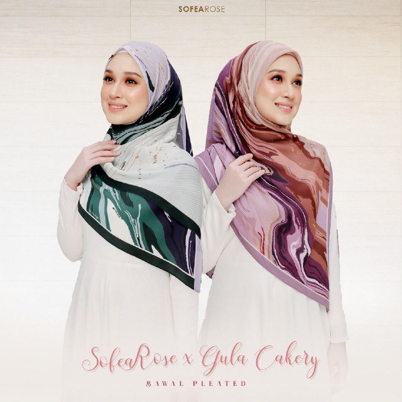 sofearose pleated shawl