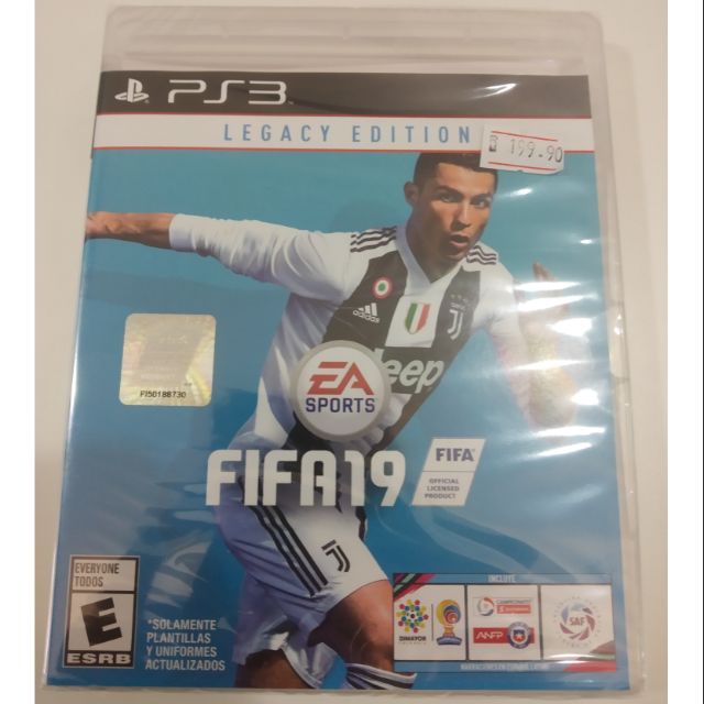 PS3 FIFA 19 Legacy Edition (New and Seal)