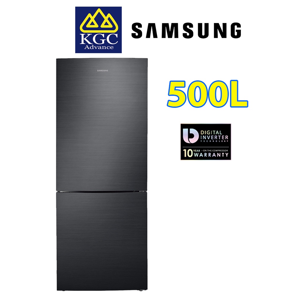 Samsung (500L) Fridge RL4323RBABS Bottom Mount Freezer with Digital