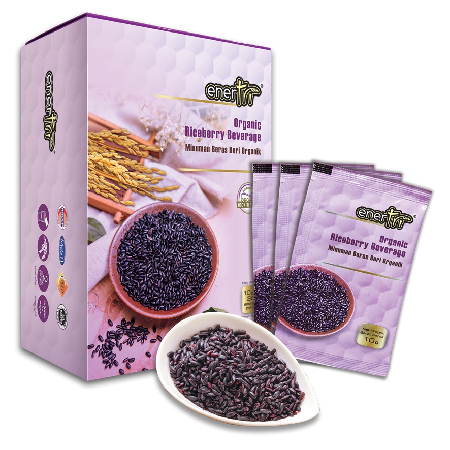 Enertri Riceberry - 30 sachets/ box | Shopee Malaysia