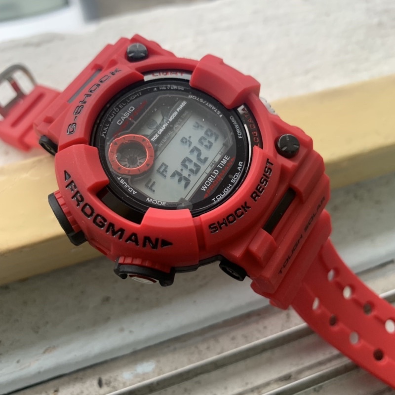 FROGMAN GWF1000 G SHOCK KATAK LIMITED MERAH FOR MEN Shopee Malaysia