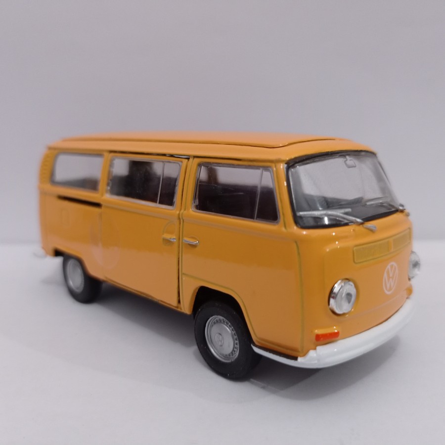 Miniature mini Bus VW diecast Volkswagen Bus T2 1972 welly 36 Malamnan