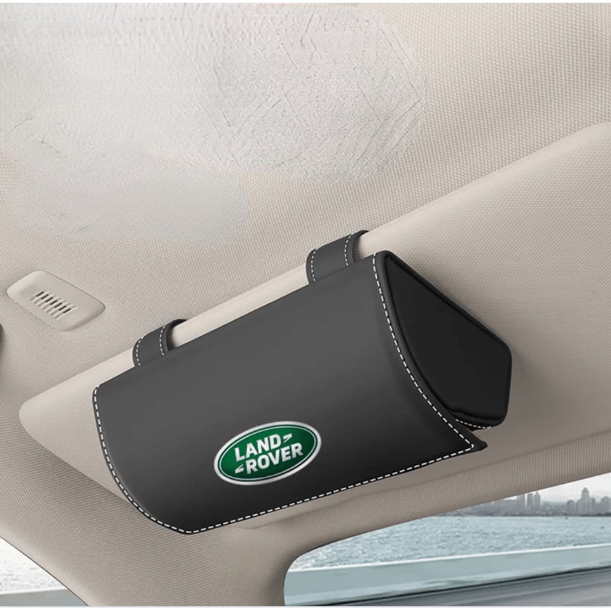 Land rover LOGO Car Glasses Case range rover discovery freelander