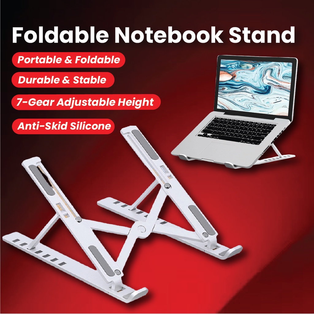 Portable Laptop Stand Adjustable Foldable Laptop Holder NonSlip