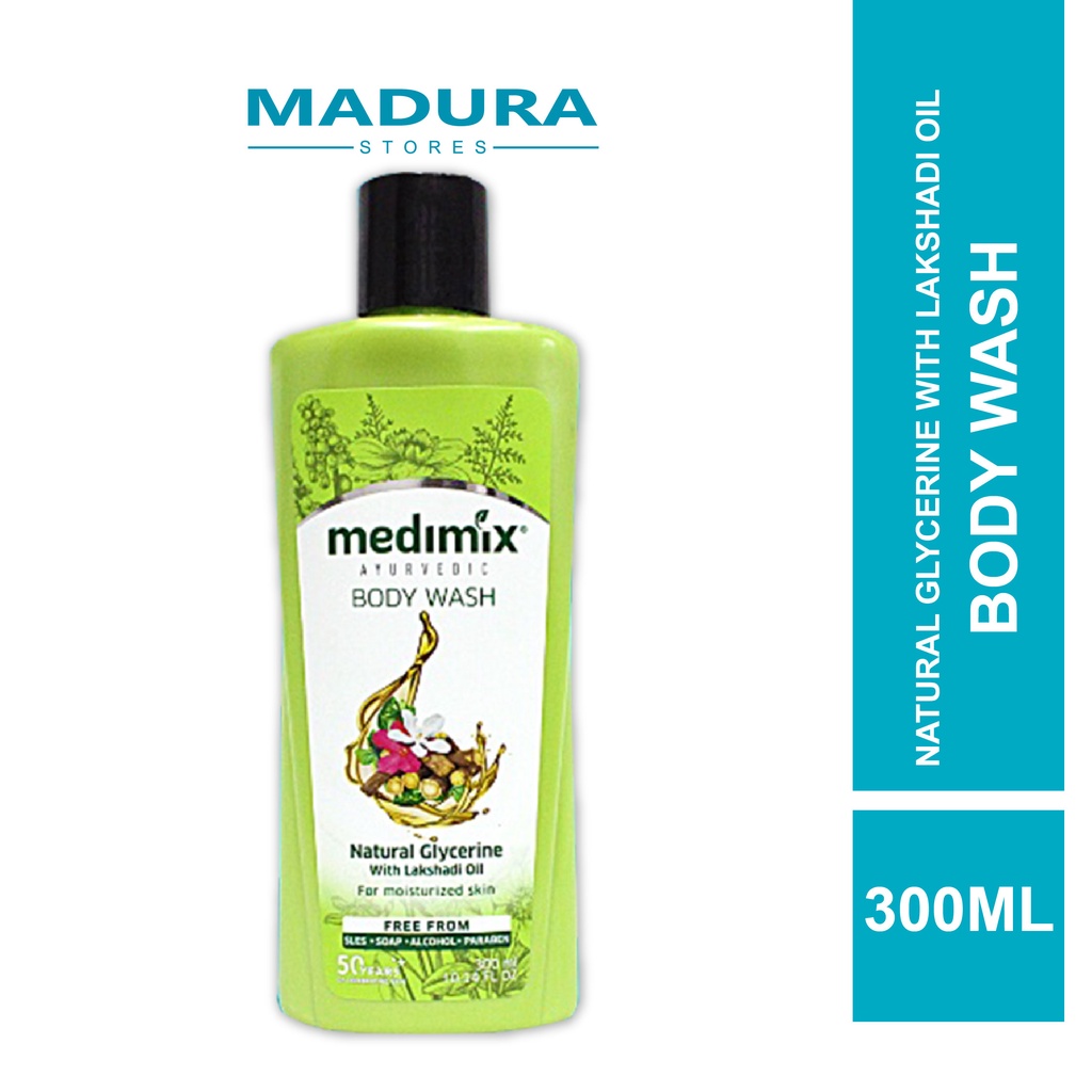 Medimix Ayurvedic Body Wash Natural Glycerine With Lakshadi Oil 300ml Shopee Malaysia 4917