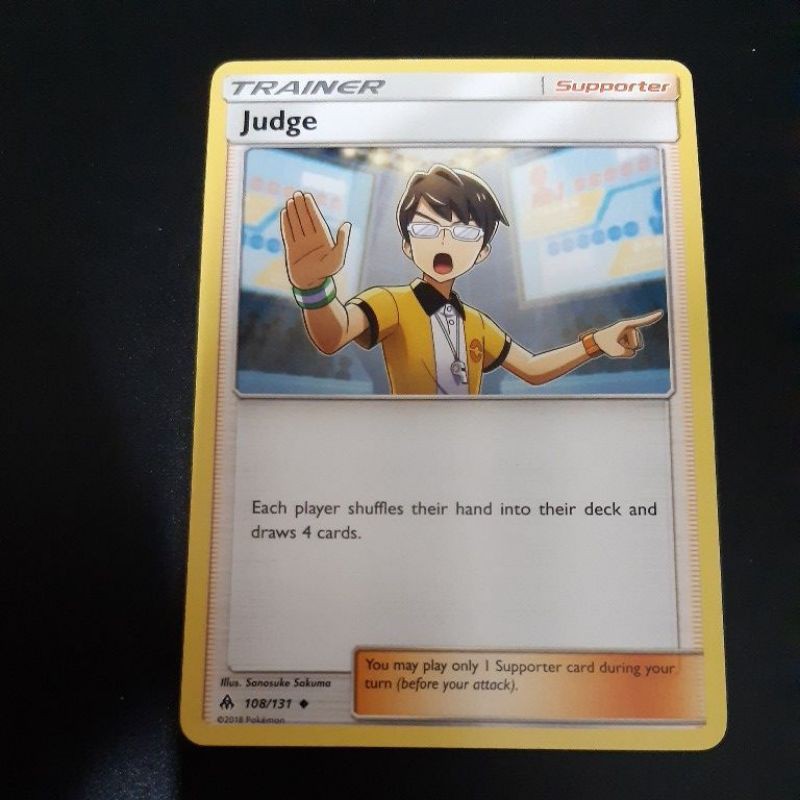 Pokemon Card TCG : Trainer : Judge 108/131 (NON HOLO) 100%Original ...