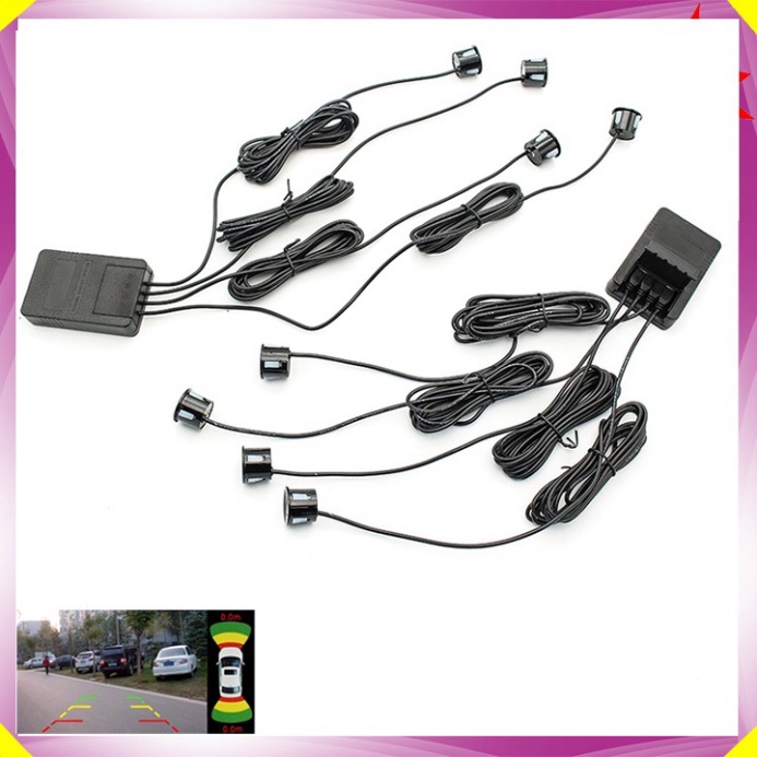 8-eye forward and reverse sensor with integrated distance measurement ...