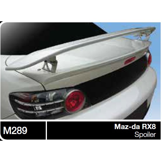 Mazda rx8 rx7 3 6 rear boot trunk gt spoiler lip Rx 8 bodykit body kit ...