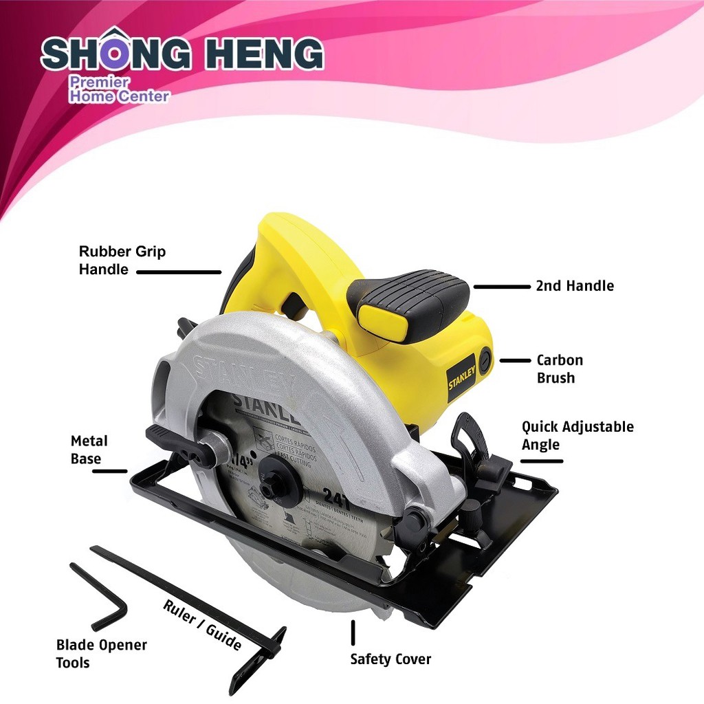 Stanley sc16 discount 1600w circular saw