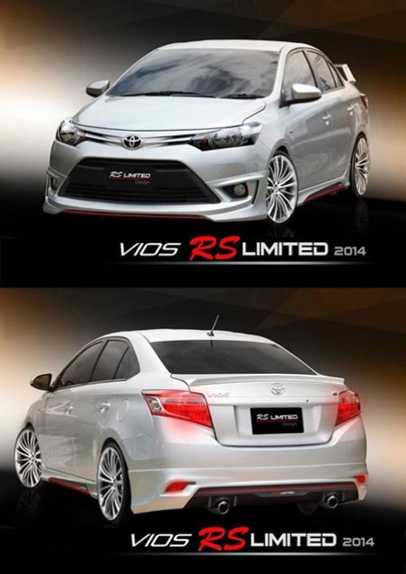 Toyota Vios Ncp Ncp Rs Limited Bodykit Body Kit Front Side