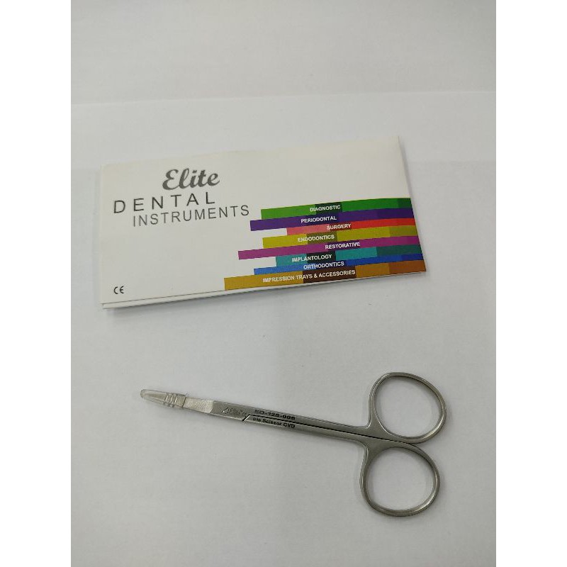 Elite Iris Curved Surgical Scissors (ED-125-006) | Shopee Malaysia
