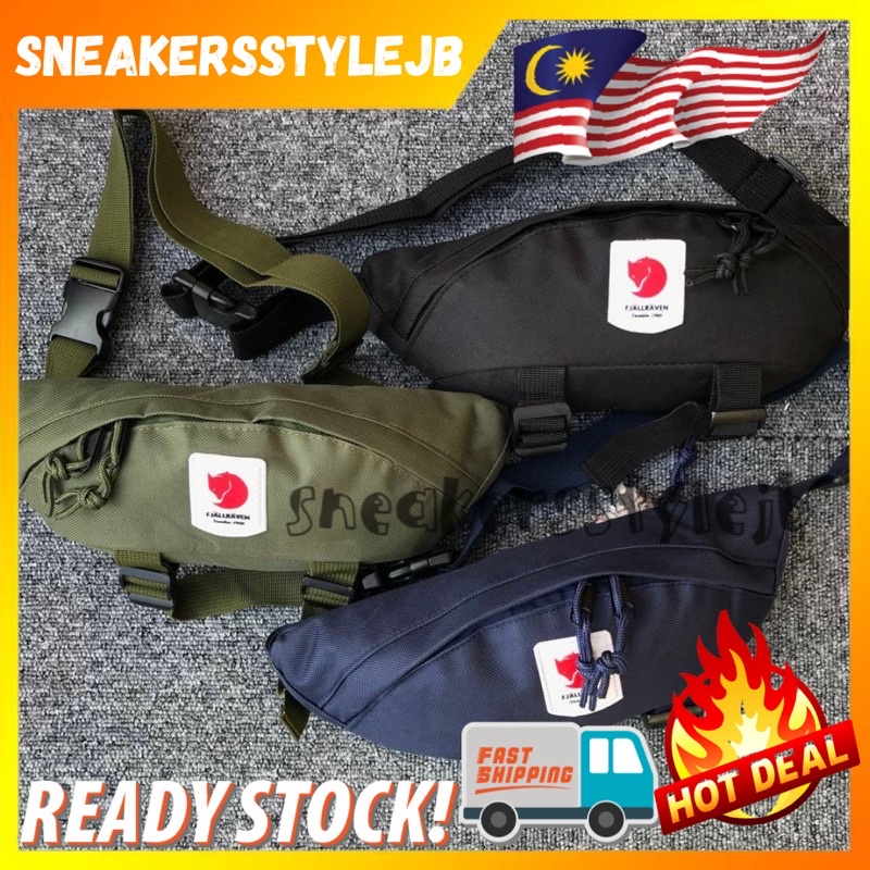 WAIST BAG FJALLRAVEN KANKEN CHEST BAG SHOULDER BAG MEN BAG READYSTOCK IN MALAYSIA Shopee Malaysia