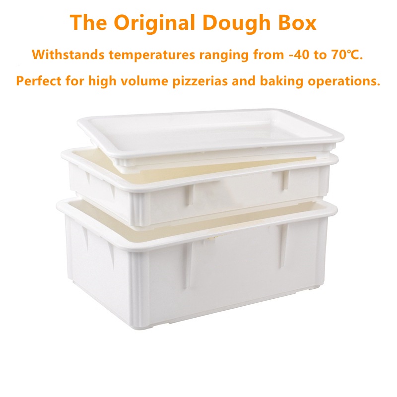 Dough Proofing Box Heavy Duty Dough Fermentation Box Stackable Pizza