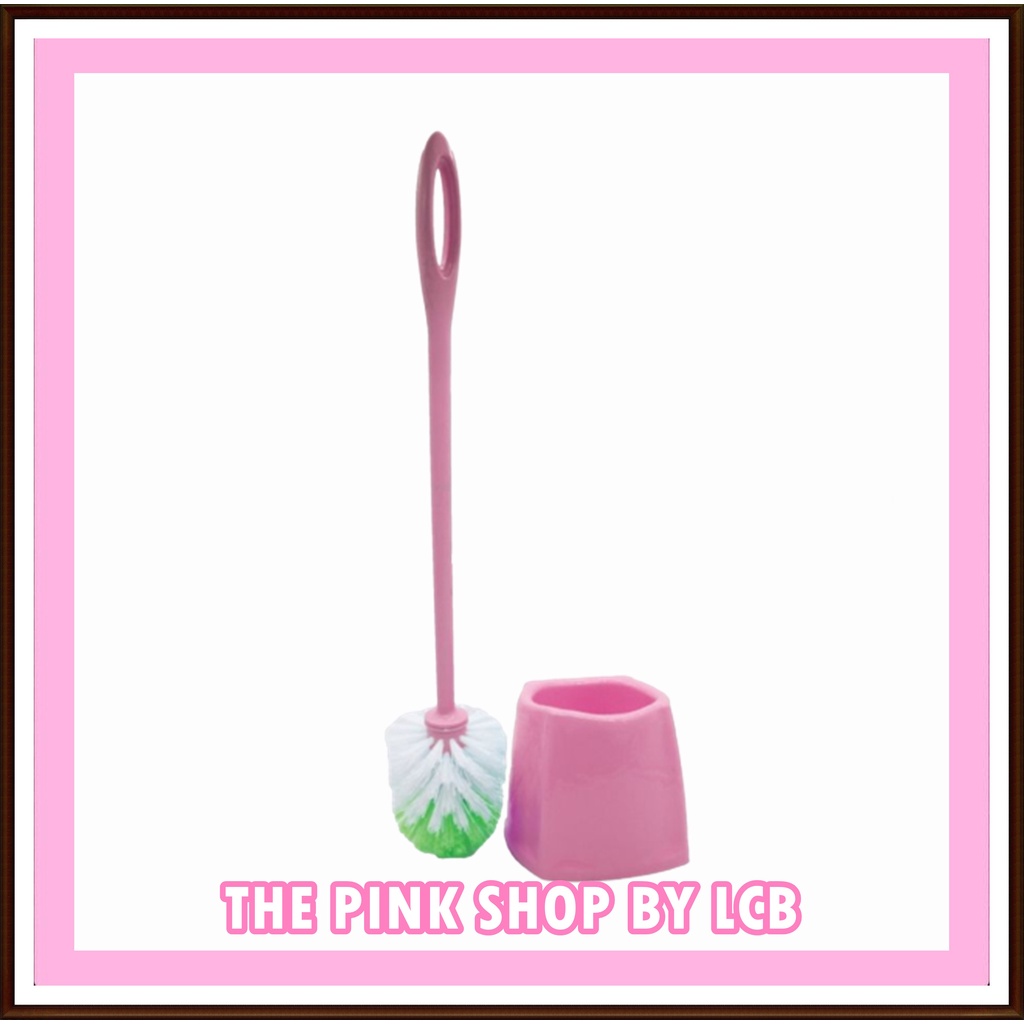 🇲🇾 PINK Toilet Brush With Holder Shopee Malaysia