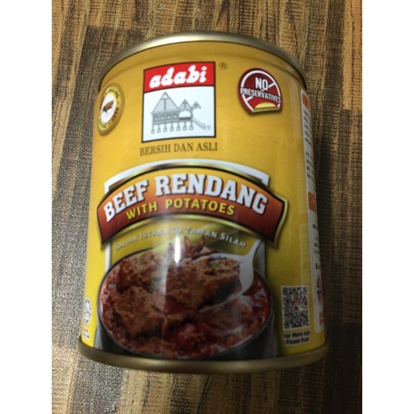 LAMB CURRY ADABI KARI KAMBING DALAM TIN KARI AYAM 280G Shopee Malaysia
