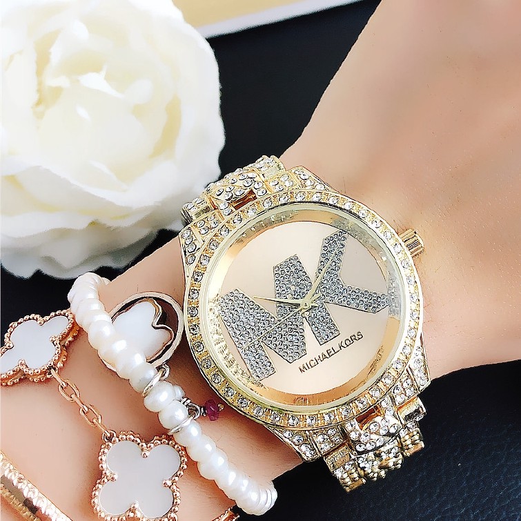 Diamante diamond hot sale quartz watch