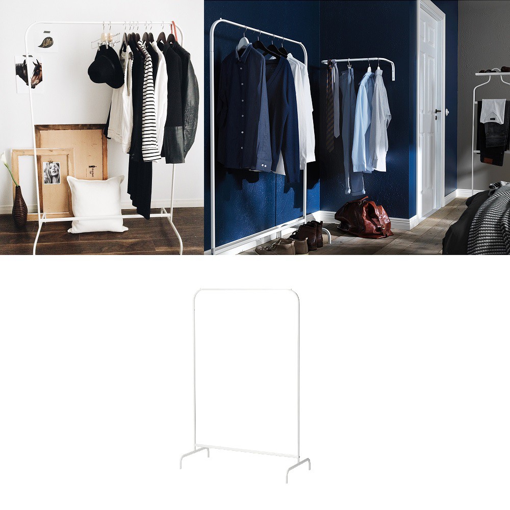 IKEA MULIG Clothes Rack / Rak Baju / Cloth Hanging Rack Shopee Malaysia