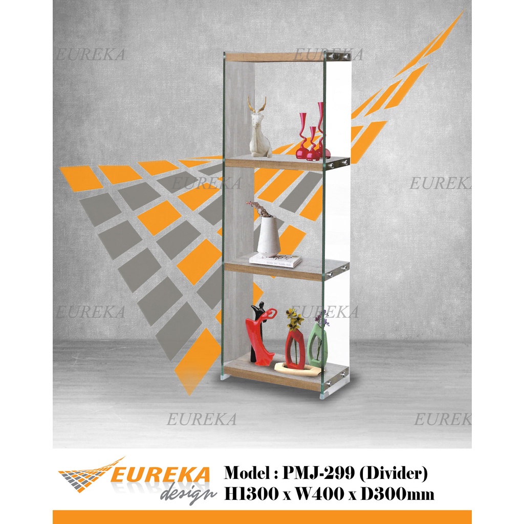EUREKA Glass Display / Almari Hias Kaca (Deliver & Installation Klang Valley) PMJ