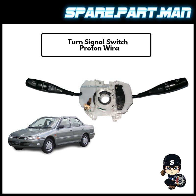 Turn Signal Switch Proton Wira Satria Putra Shopee Malaysia