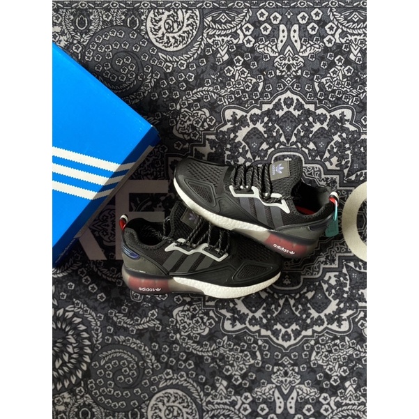 ZX2K BOOST BLACK COLOURWAY | Shopee Malaysia
