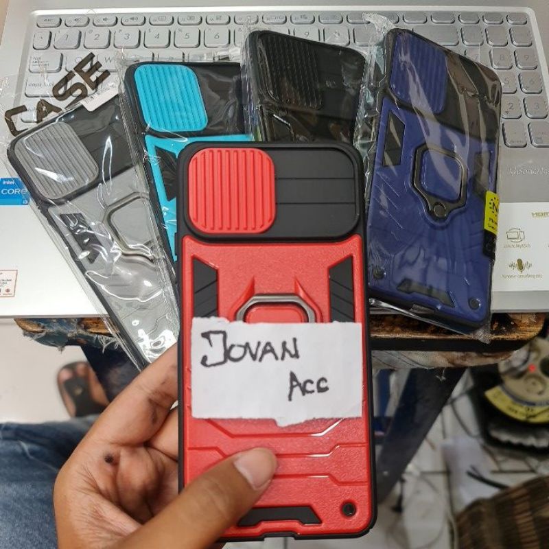 Xiaomi MI 11 LITE CASE Hard CASE ARMOR PHANTER RING 360 Slim ...
