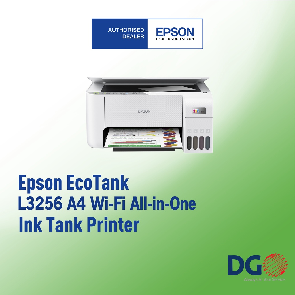 Epson EcoTank L 3256 A4 Wi-Fi All-in-One Ink Tank Printer | Shopee Malaysia