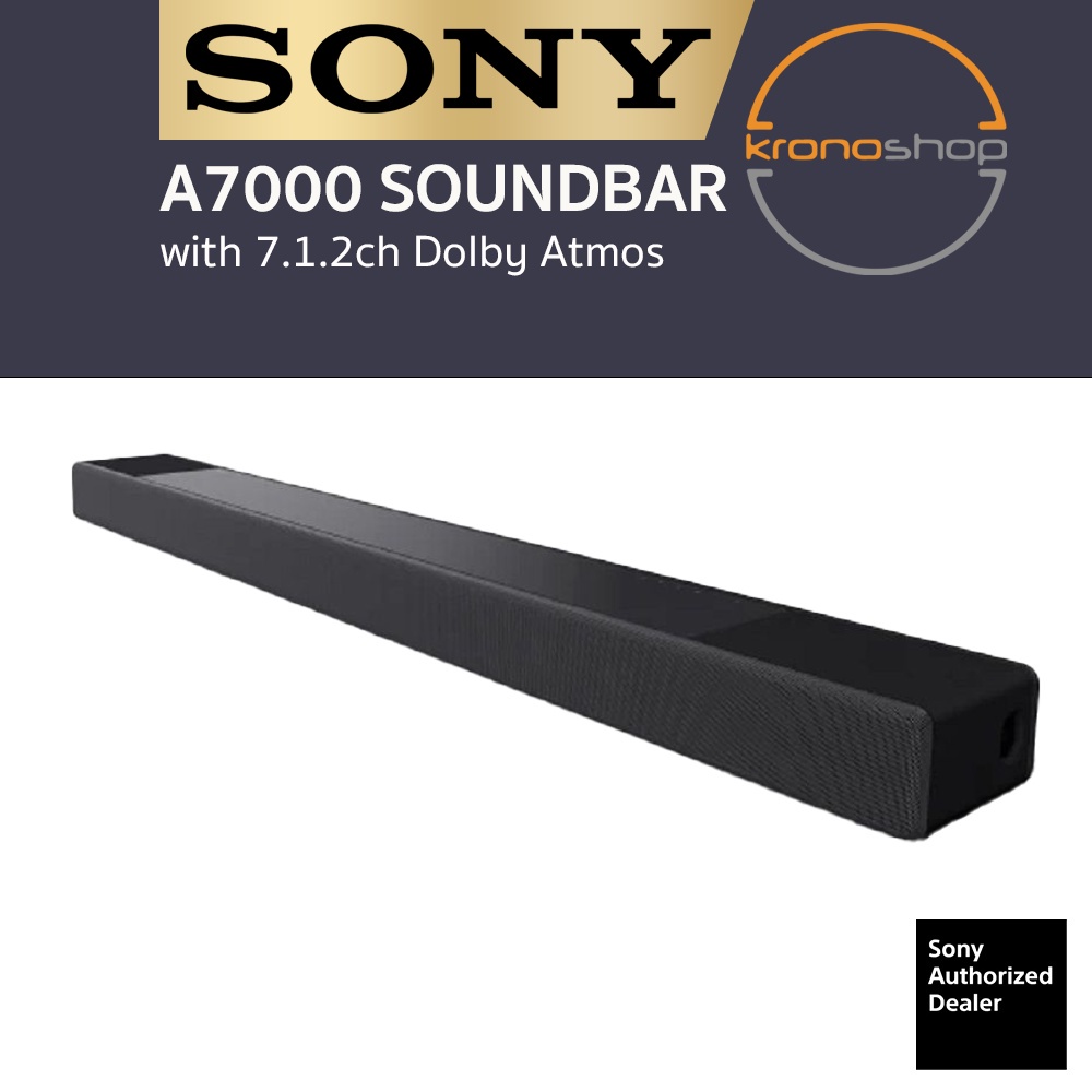 Sony A7000 7.1.2ch Dolby DTS:X® Soundbar With Chromecast built-in HT-A7000 HTA7000 HTA-7000 A7000 | Shopee Malaysia